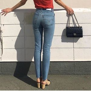 RE/DONE Vintage Levi’s High Rise Skinny Size 23